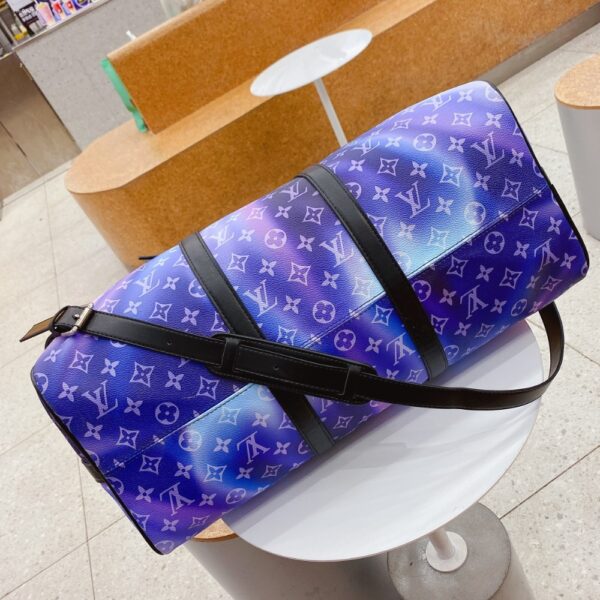 LOUIS VUITTON KEEPALL BANDOULIÈRE 50 SUNSET CANVAS MUTICOLOR 50CM - Image 10
