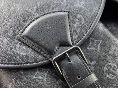 Alternative view of Louis Vuitton Montsouris Backpack Black 40Cm M46683