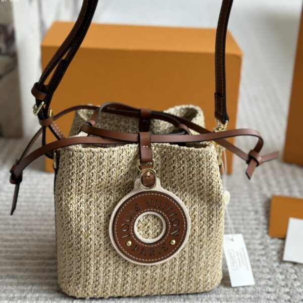 LOUIS VUITTON NOÉ PURSE TAN 18CM M83521 - Image 3