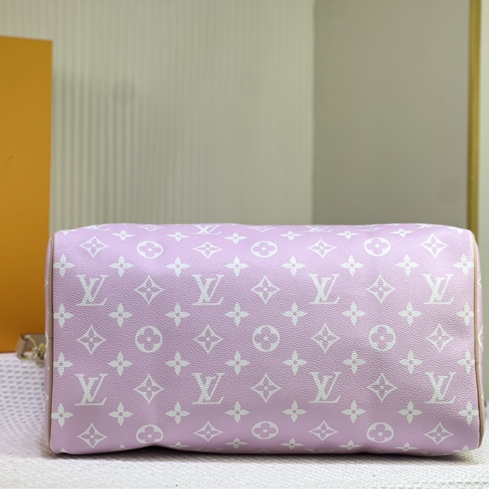 LOUIS VUITTON SPEEDY P9 BANDOULIÈRE 40 LIGHT PINK 40CM M13918 - Image 3