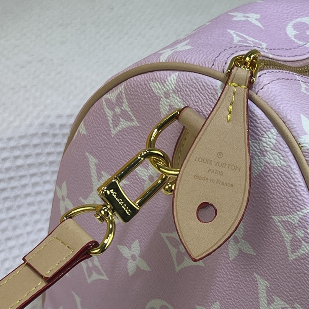 LOUIS VUITTON SPEEDY P9 BANDOULIÈRE 40 LIGHT PINK 40CM M13918 - Image 5