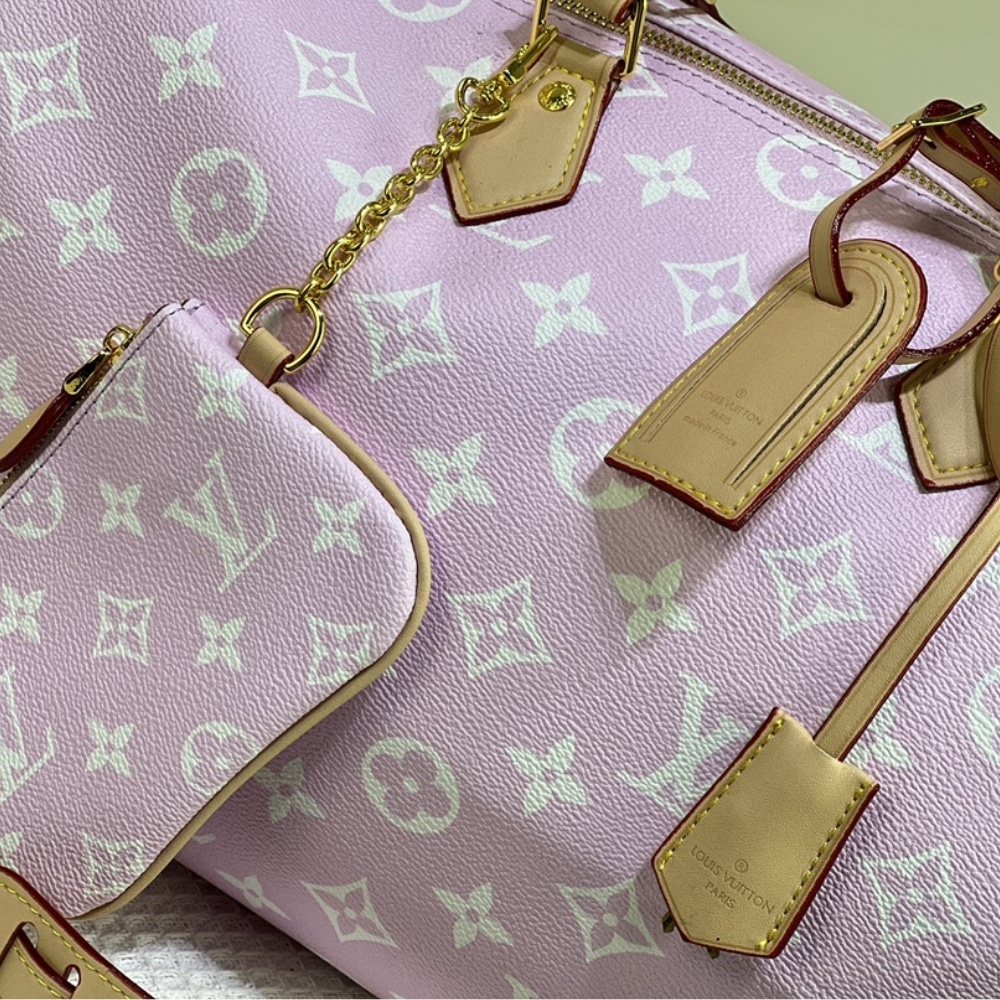 LOUIS VUITTON SPEEDY P9 BANDOULIÈRE 40 LIGHT PINK 40CM M13918 - Image 6