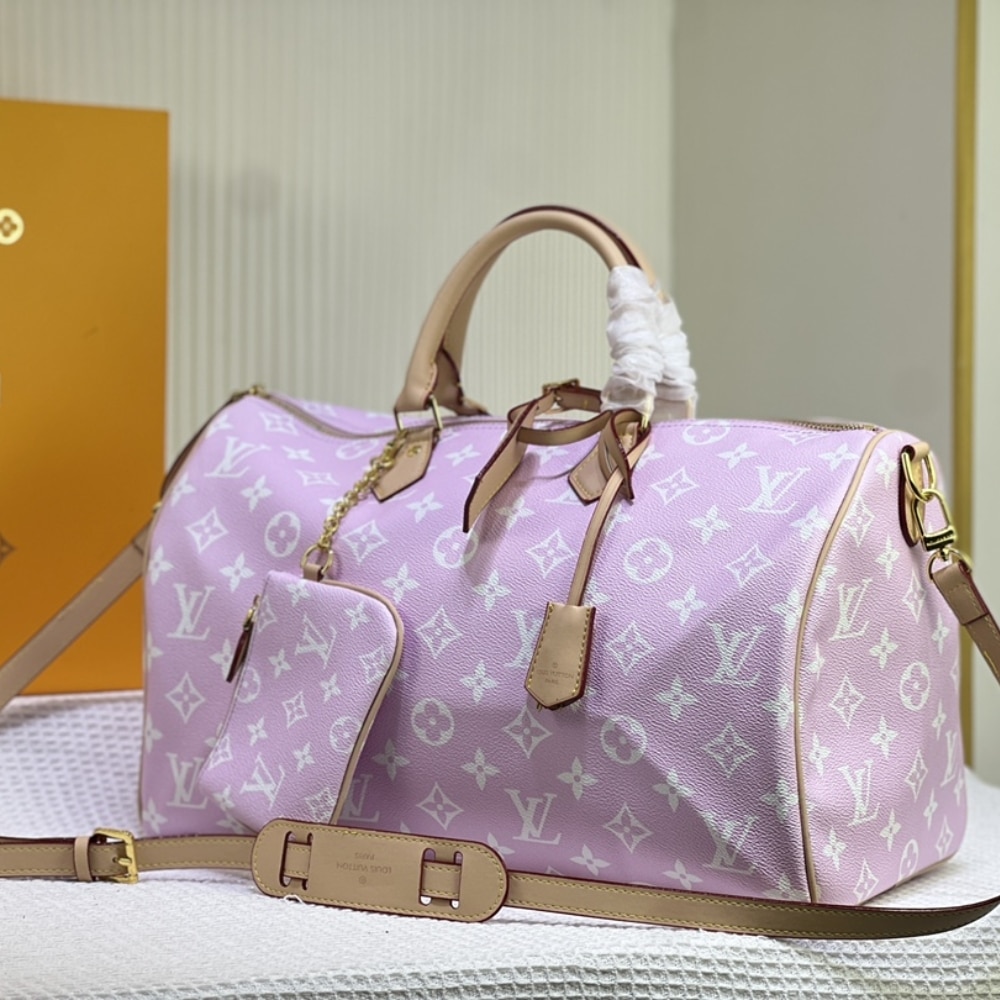 LOUIS VUITTON SPEEDY P9 BANDOULIÈRE 40 LIGHT PINK 40CM M13918 - Image 7