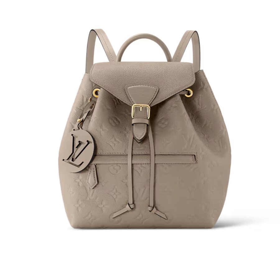 LOUIS VUITTON MONTSOURIS BACKPACK EMPREINTE TURTLEDOVE 32CM M45410