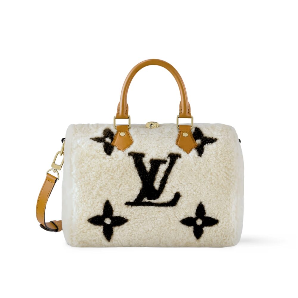 LOUIS VUITTON LV SKI SPEEDY BANDOULIÈRE 25 WHITE 25CM M23468