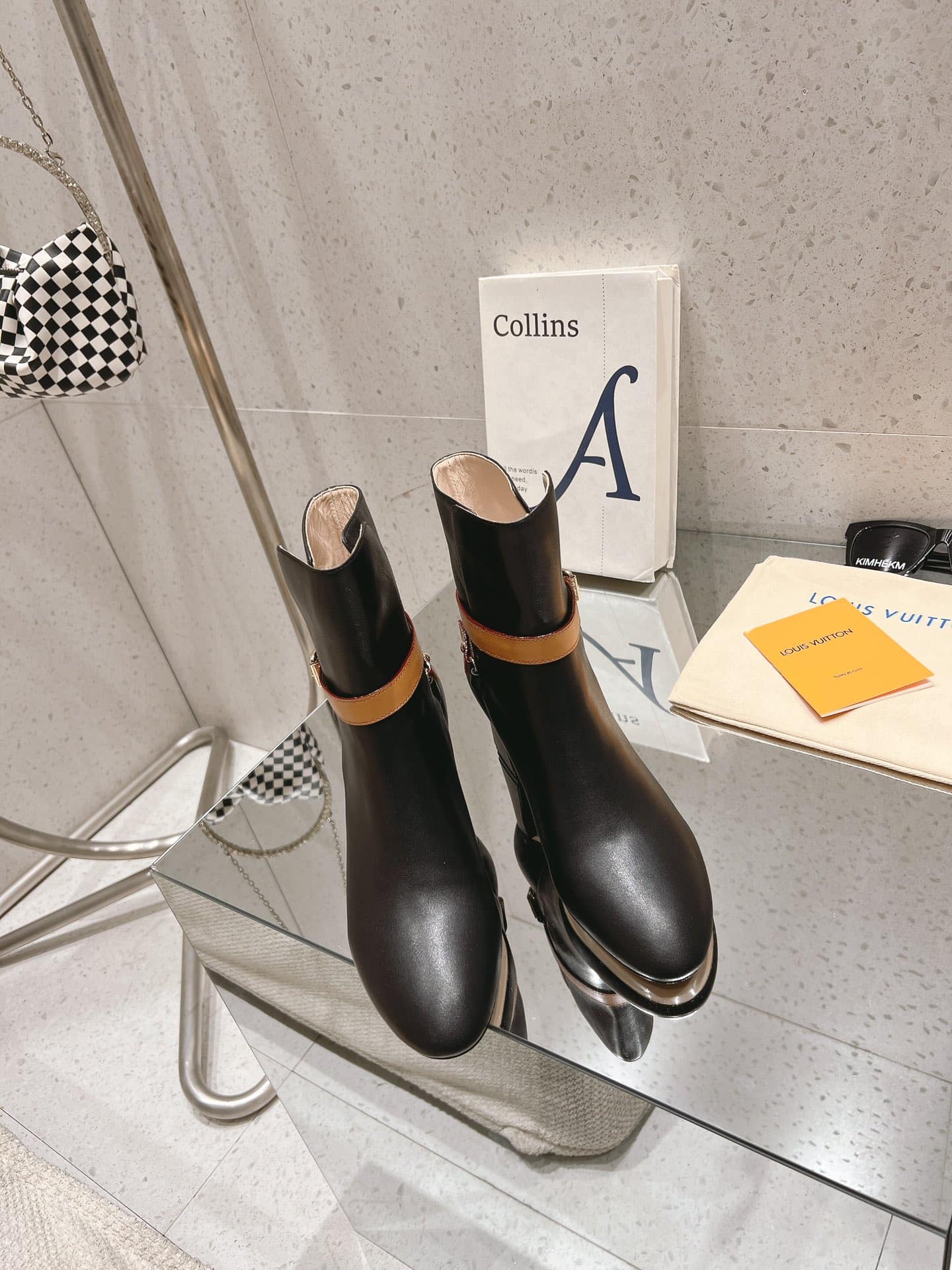 LOUIS VUITTON PARISIENNE ANKLE BOOT BLACK 1AC8GO - Image 2