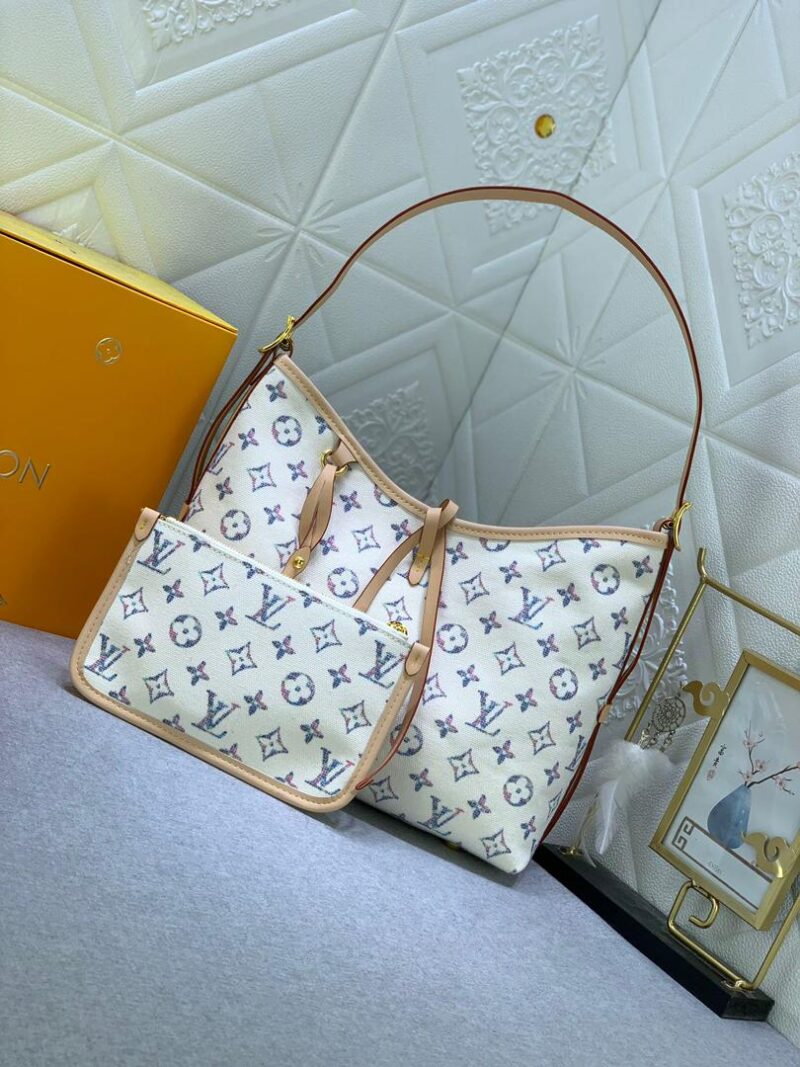 Alternative view of Louis Vuitton Carryall Pm Multicolor Beige 29Cm M24707
