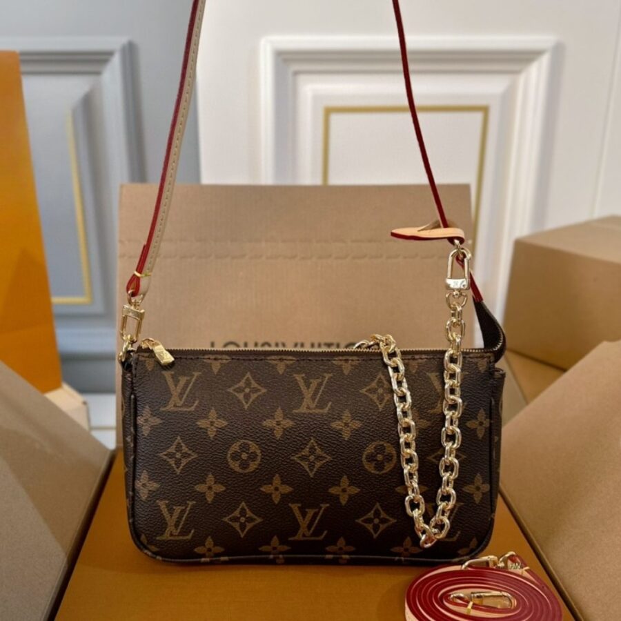 Alternative view of Louis Vuitton Pochette Accessoires Monogram Canvas Brown 23Cm M82766