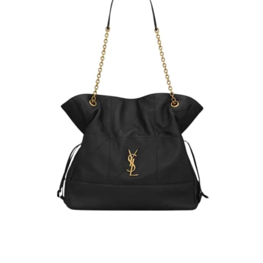 SAINT LAURENT JAMIE 4 3 SHOPPING IN BLACK 34CM 809824AAB321000
