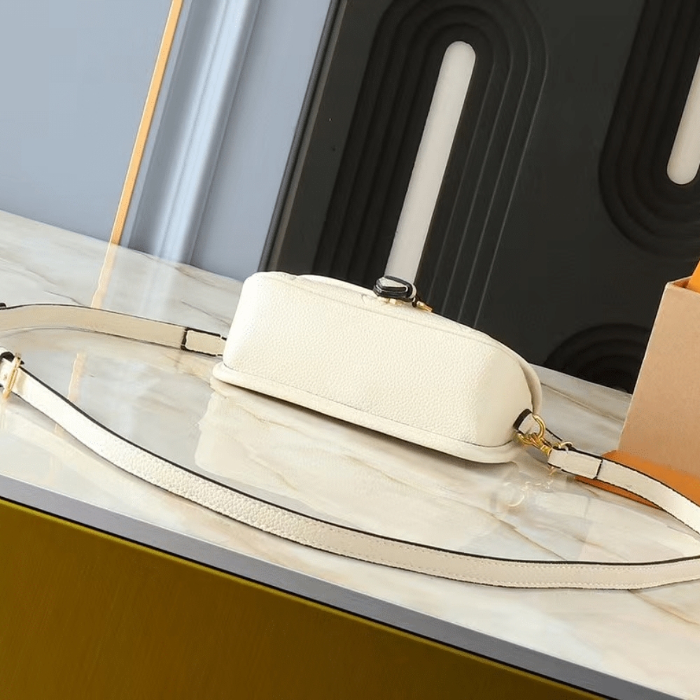 LOUIS VUITTON NANO DIANE MONOGRAM EMPREINTE LEATHER CREAM 19CM - Image 4