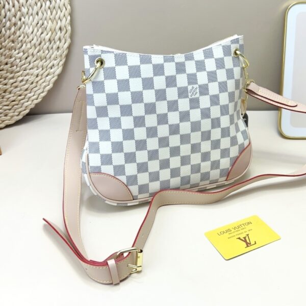 LOUIS VUITTON ODÉON SHOULDER BAG DAMIER AZUR 26CM - Image 3