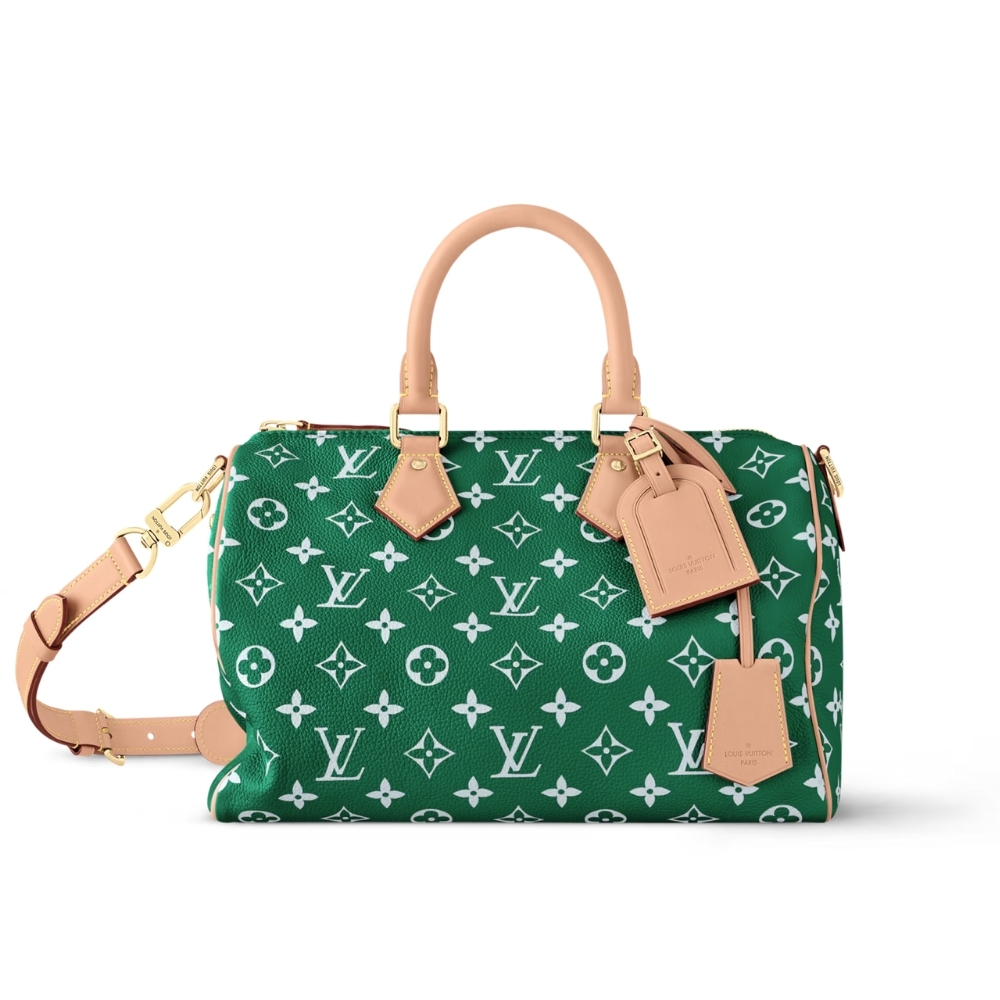 LOUIS VUITTON SPEEDY P9 BANDOULIÈRE 30 GREEN 30CM M14077