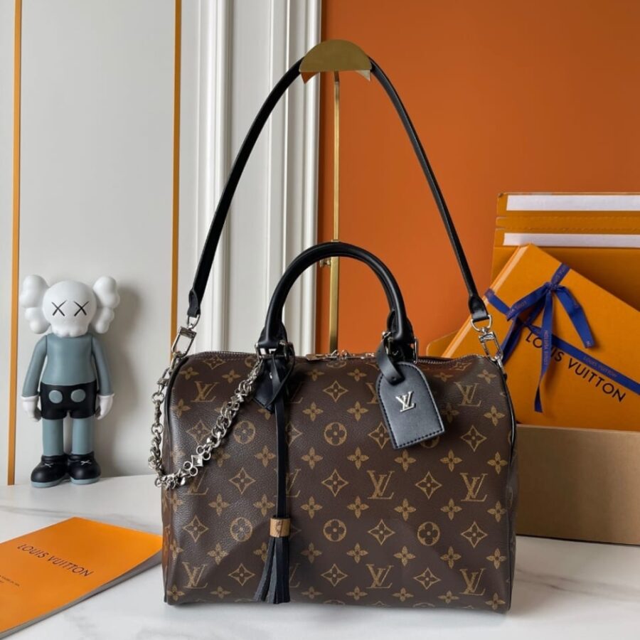 Alternative view of Louis Vuitton Speedy Soft 30 Dark Brown 30Cm M12243