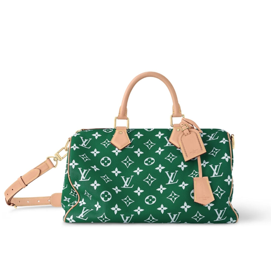 LOUIS VUITTON SPEEDY P9 BANDOULIÈRE 40 GREEN 40 CM M24417