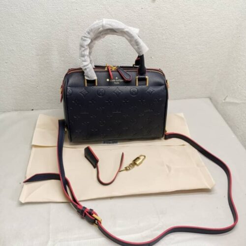 Alternative view of Louis Vuitton Speedy Bandoulière 25 In Monogram Empreinte Navy 25Cm M43501