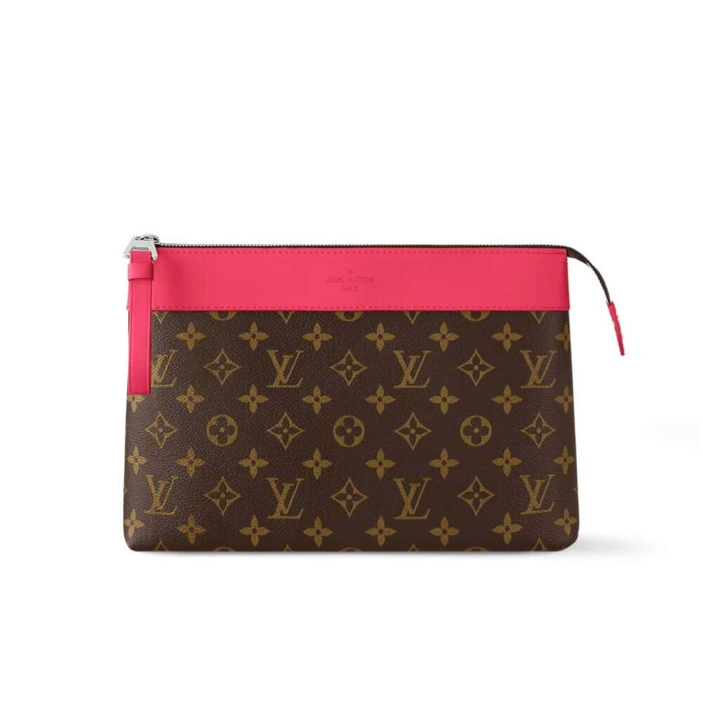LOUIS VUITTON POCHETTE VOYAGE SOUPLE BAG PINK 29CM M13356