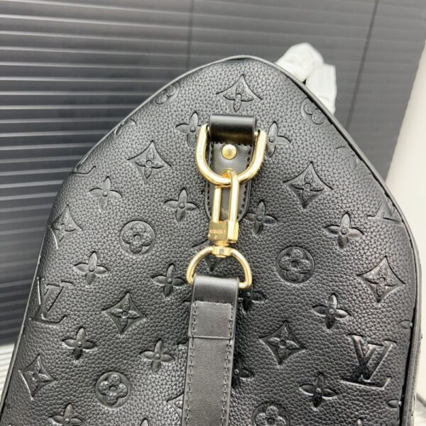 LOUIS VUITTON X TAKASHI MURAKAMI KEEPALL BLACK 50CM - Image 6