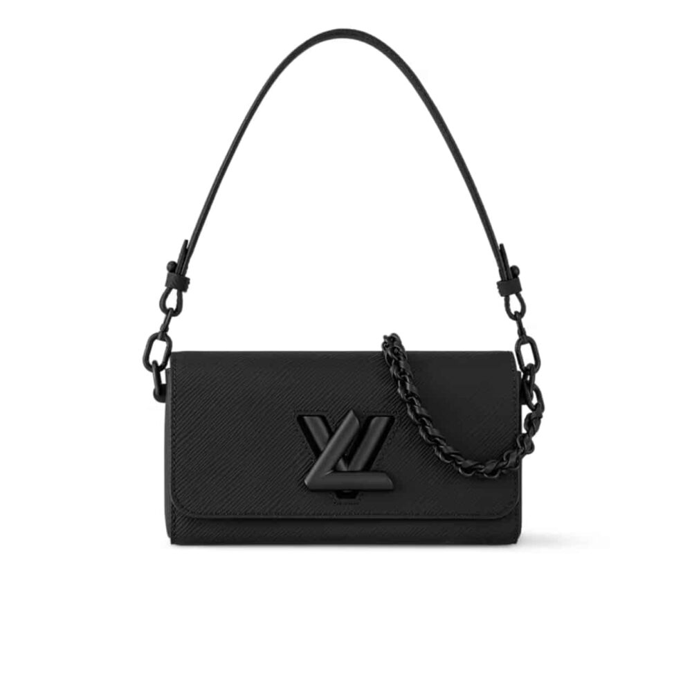 LOUIS VUITTON TWIST WEST BAG BLACK 23CM M25336