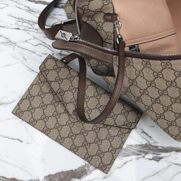 GUCCI JACKIE 1961 SHOULDER BAG BEIGE EBONY 45CM - Image 6