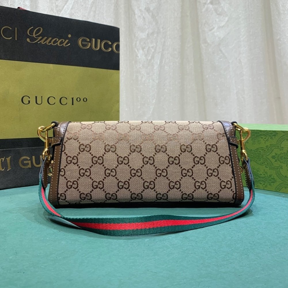 Gucci Luce Small Shoulder Bag Beige And Ebony 27Cm 786027 FADAC 9762 - Image 3