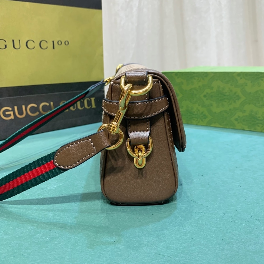 Gucci Luce Small Shoulder Bag Beige And Ebony 27Cm 786027 FADAC 9762 - Image 8