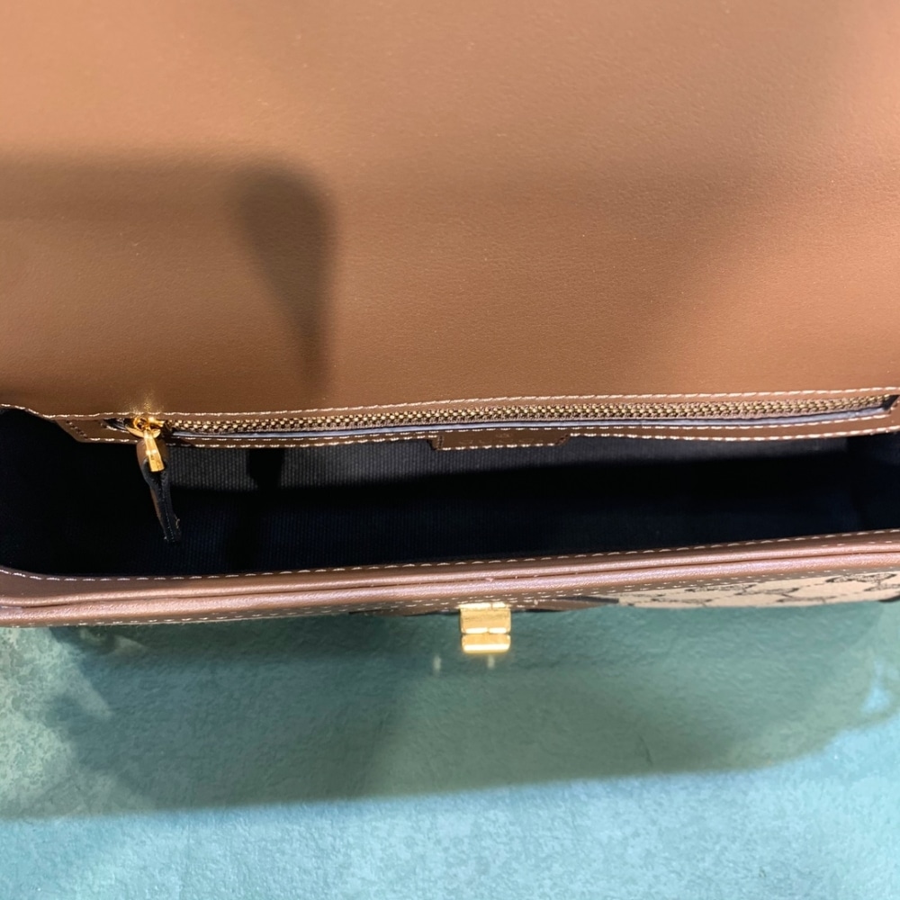 Gucci Luce Small Shoulder Bag Beige And Ebony 27Cm 786027 FADAC 9762 - Image 9