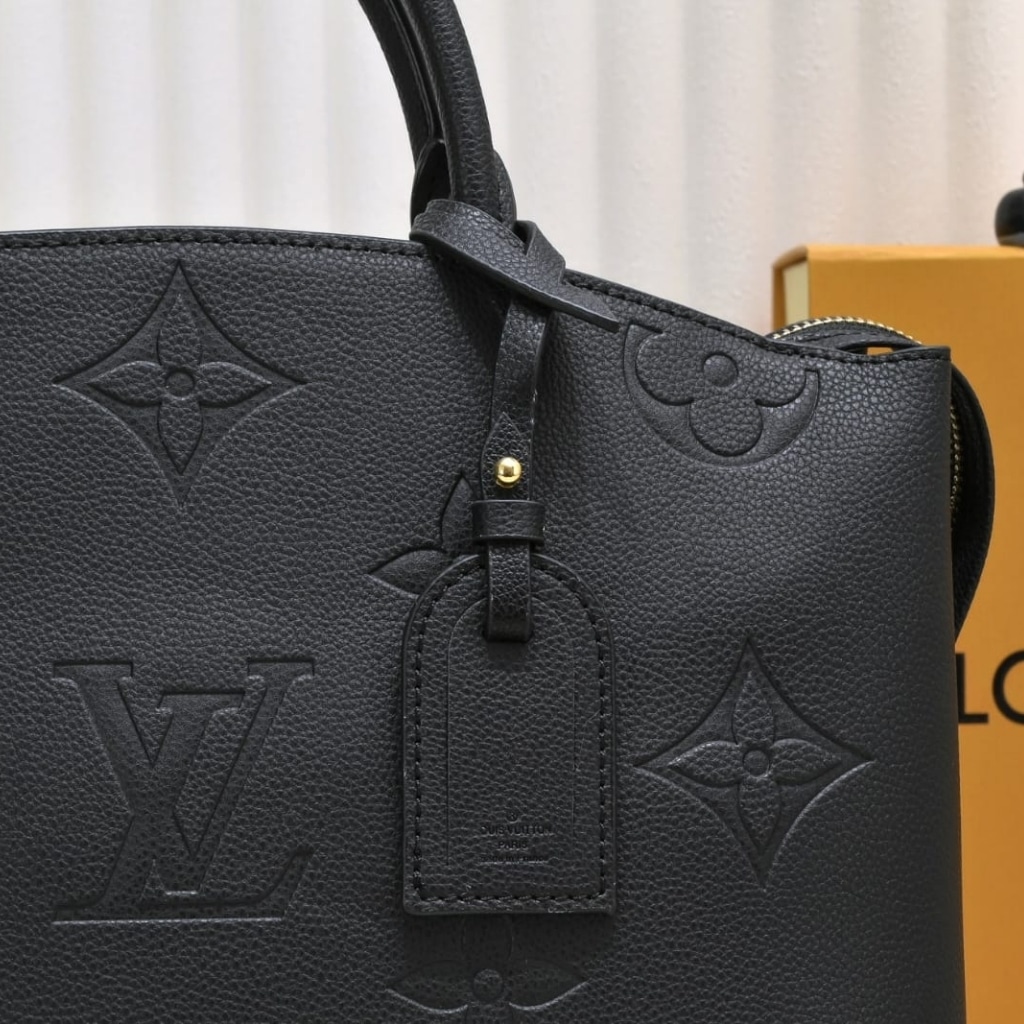 Louis Vuitton Grand Palais Monogram Empreinte Leather Black 34cm M45811 - Image 7