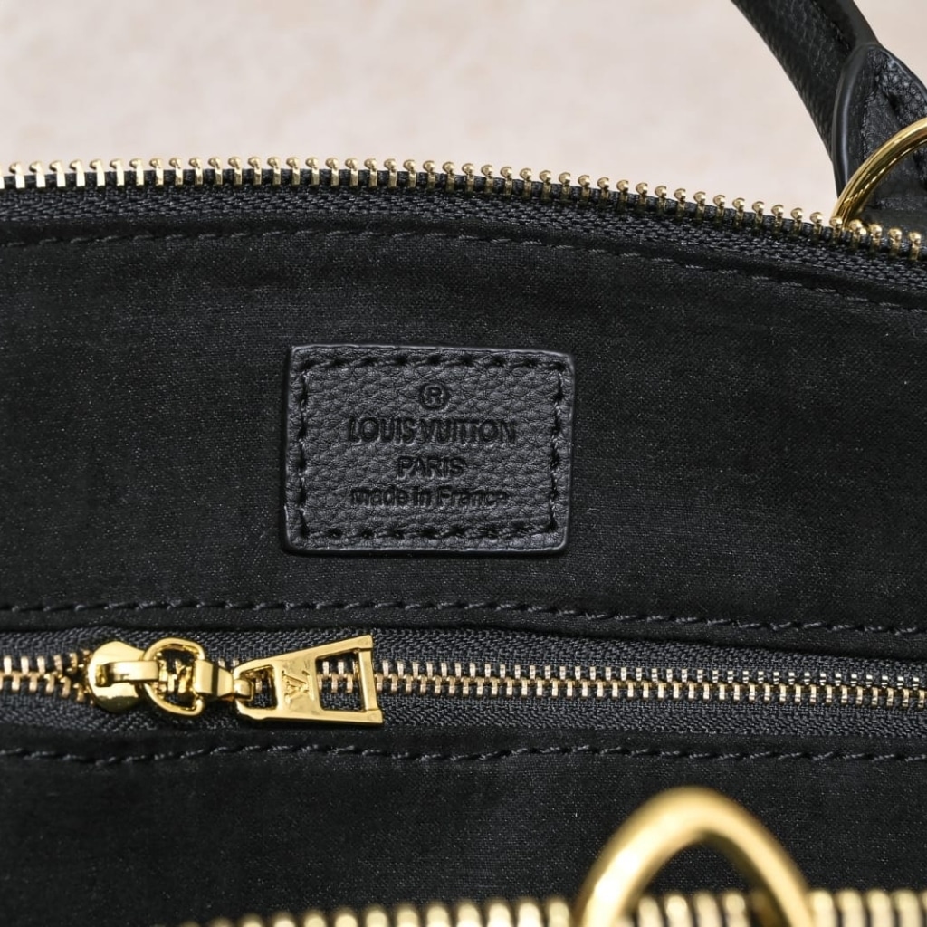 Louis Vuitton Grand Palais Monogram Empreinte Leather Black 34cm M45811 - Image 10