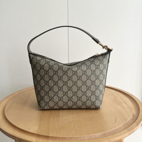 Alternative view of Gucci Gg Ophidia Super Mini Shoulder Bag Beige And Ebony 20Cm 795170 96Iwg 8745