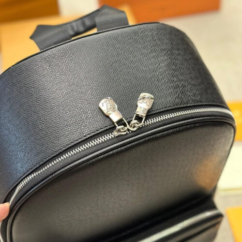 Alternative view of Louis Vuitton Discovery Taiga Alex Backpack Black 42Cm M30258