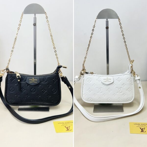 LOUIS VUITTON EASY POUCH ON STRAP WHITE 21CM - Image 2