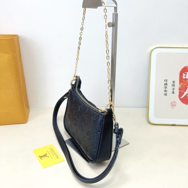 LOUIS VUITTON EASY POUCH ON STRAP BLACK 21CM M80349 - Image 3