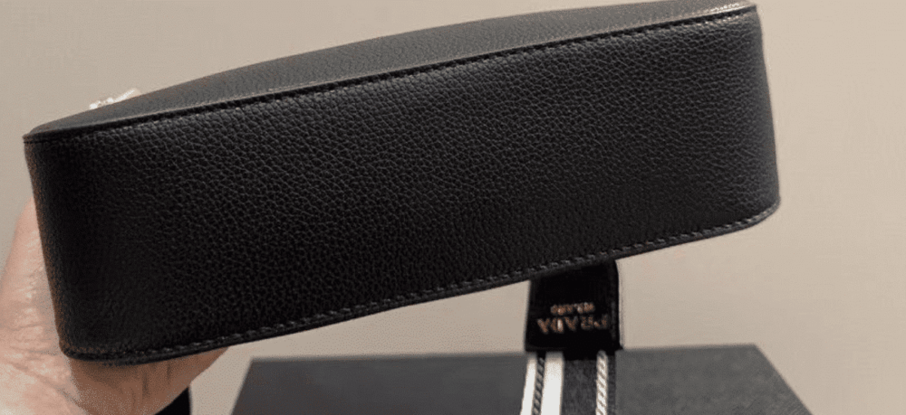 PRADA HOBO BAG BLACK 23CM - Image 5