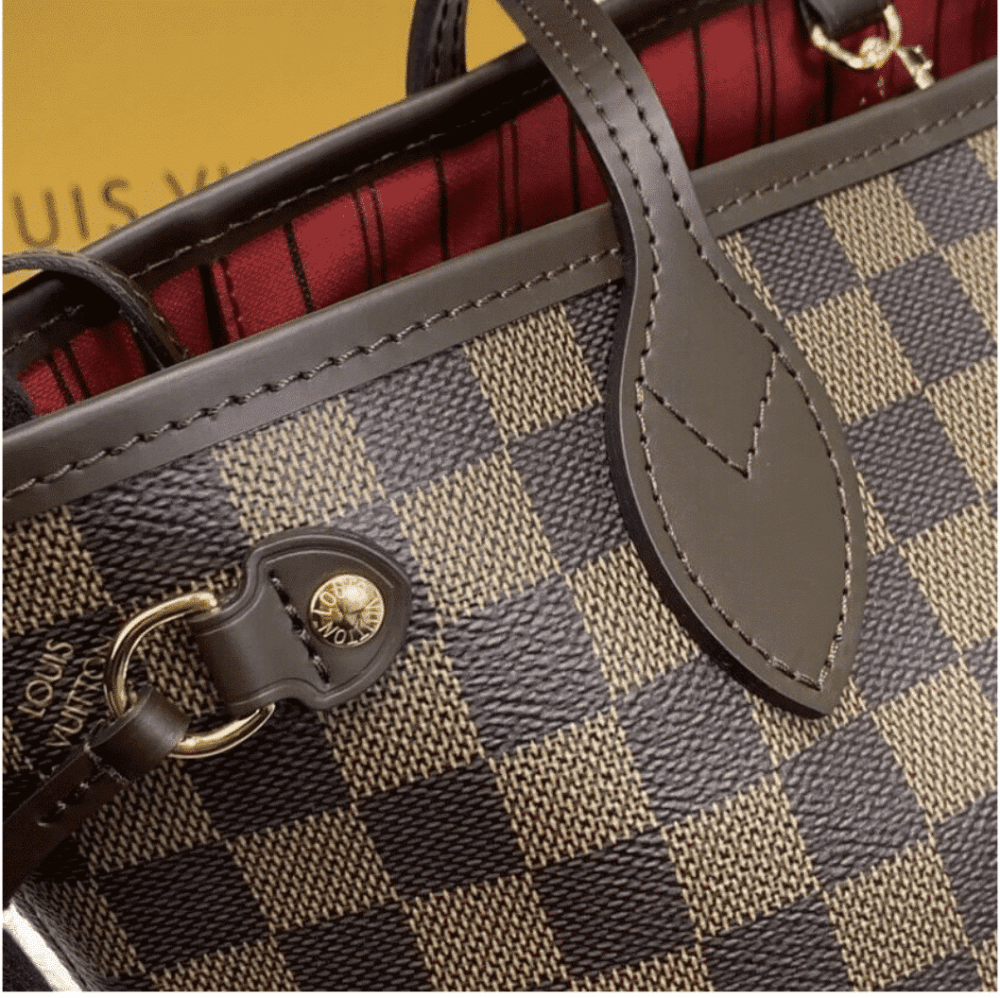 LOUIS VUITTON NEVERFULL PM DAMIER EBENE CANVAS 29CM N41359 - Image 4