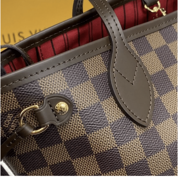 LOUIS VUITTON NEVERFULL PM DAMIER EBENE 29CM N41359 - Image 2