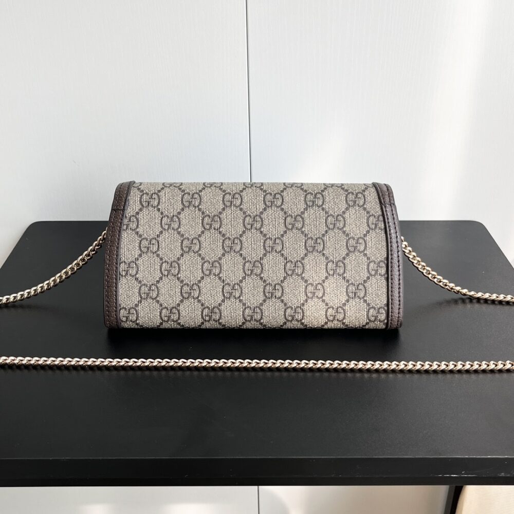 GUCCI BLONDIE CONTINENTAL CHAIN WALLET BEIGE 21CM ‎‎725215 K9GSG 8358 - Image 4