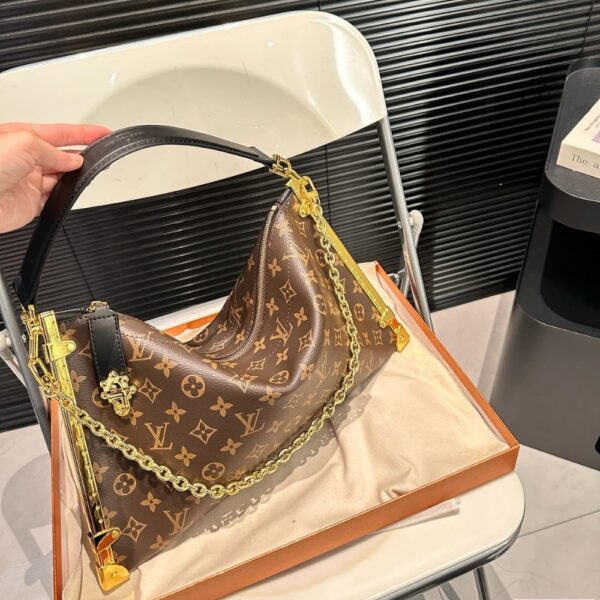 LOUIS VUITTON LUCKY TRUNK BAG BLACK 38CM M12075 - Image 3