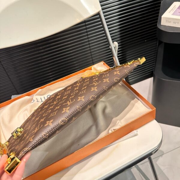 LOUIS VUITTON LUCKY TRUNK BAG BLACK 38CM M12075 - Image 5