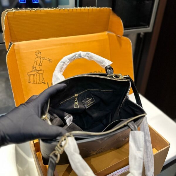 LOUIS VUITTON GRAND PALAIS BAG TOURTERELLE BLACK 35CM M45811 - Image 4