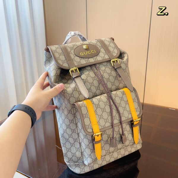 GUCCI SOFT GG SUPREME BACKPACK BEIGE 41CM 473869 K9RIT 8857 - Image 7