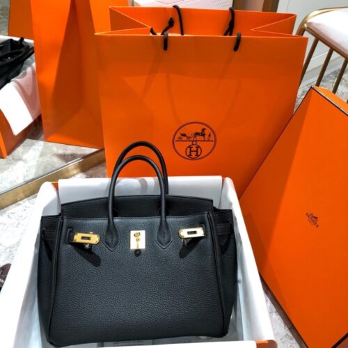 Alternative view of Hermès Birkin B25 Togo Black 25Cm
