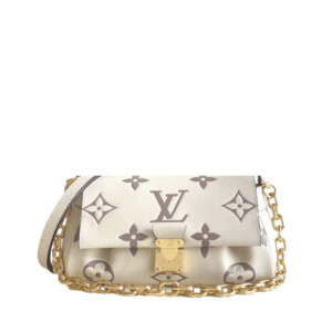 LOUIS VUITTON FAVORITE 24CM WHITE AND PURPLE M45836