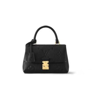 LOUIS VUITTON MADELEINE BB BAG BLACK 24CM M45977