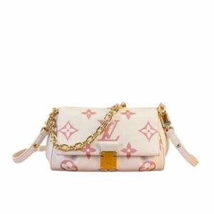 LOUIS VUITTON FAVORITE WHITE AND PINK 23CM