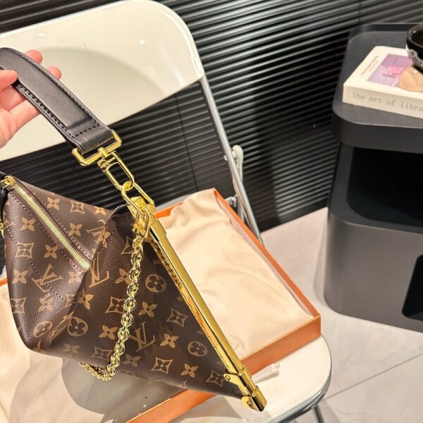 LOUIS VUITTON LUCKY TRUNK BAG BLACK 38CM M12075 - Image 6