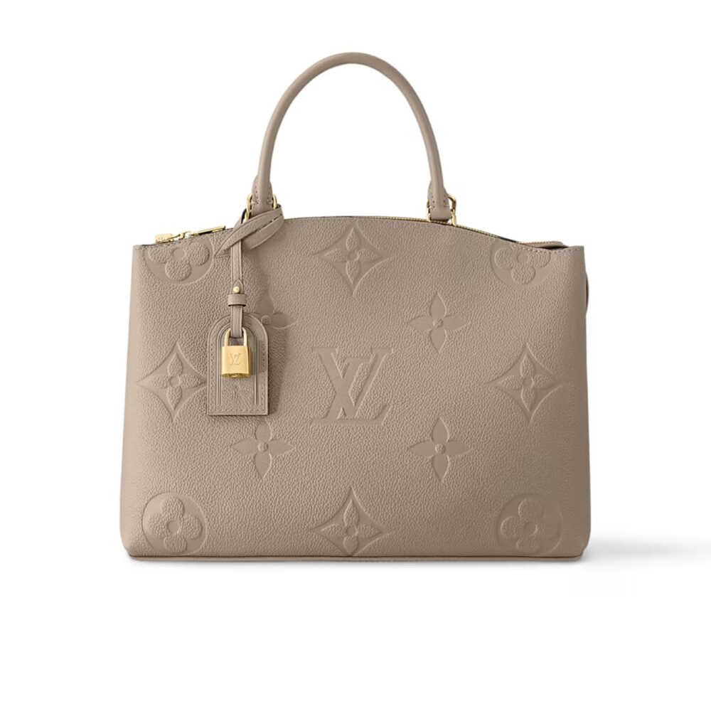 LOUIS VUITTON GRAND PALAIS BAG TOURTERELLE GRAY 35CM M45833