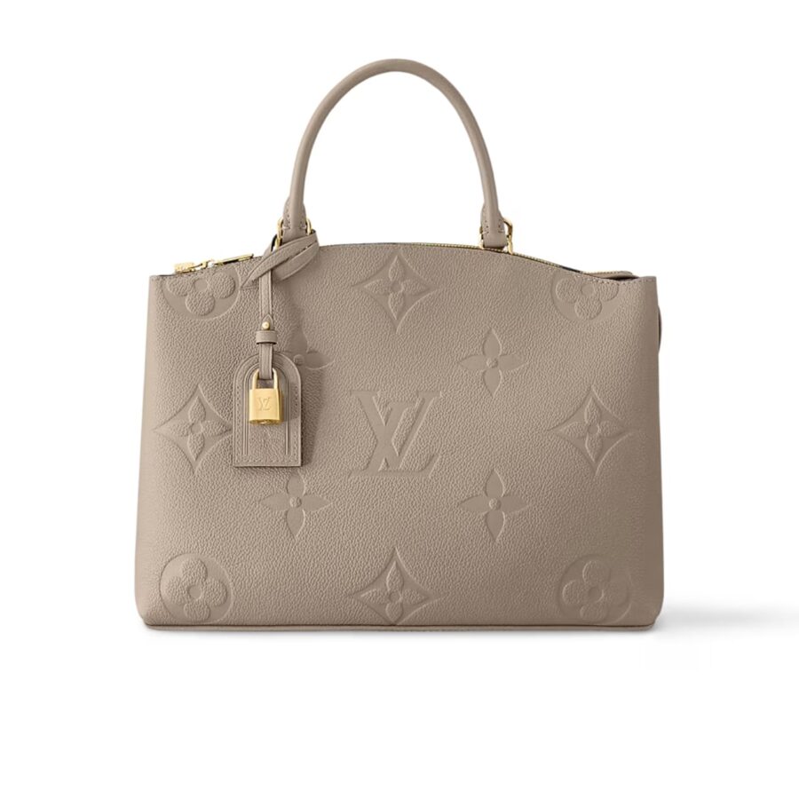 LOUIS VUITTON GRAND PALAIS BAG TOURTERELLE GRAY 35CM M45833