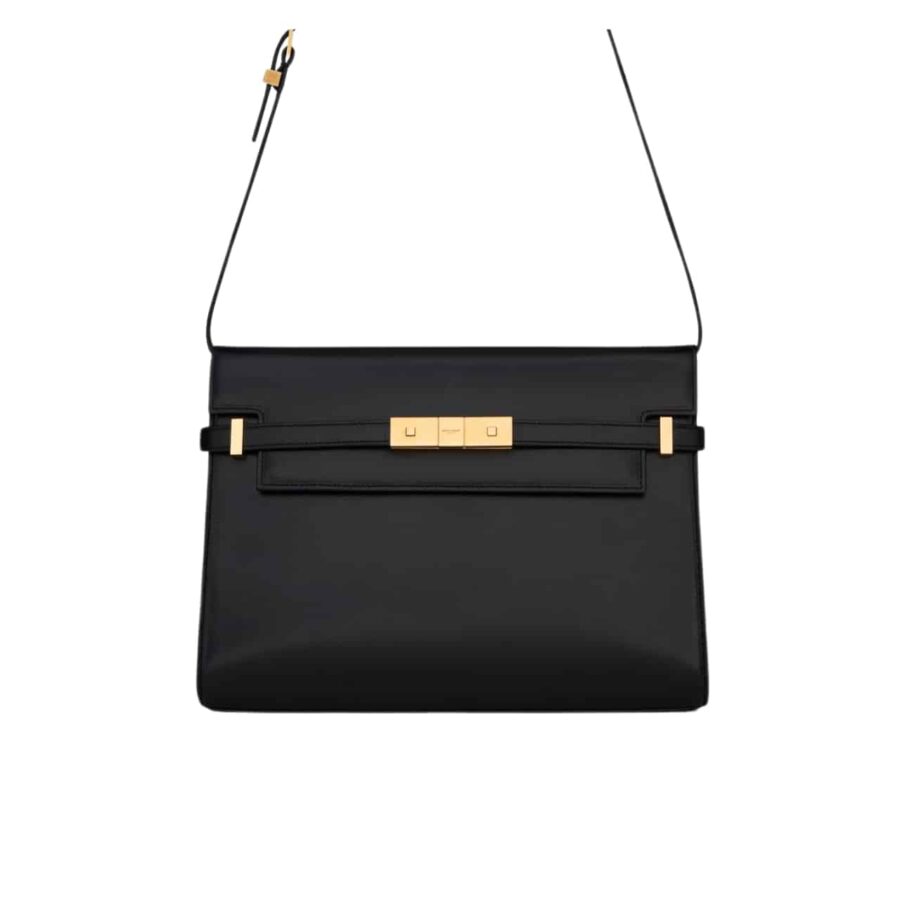 SAINT LAURENT MANHATTAN SMALL IN BOX BLACK 24CM 6756260SX0W1000