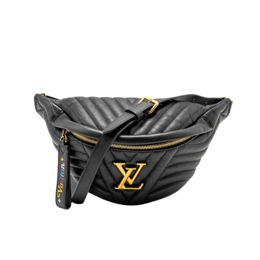 LOUIS VUITTON NEW WAVE BUMBAG BLACK 27CM