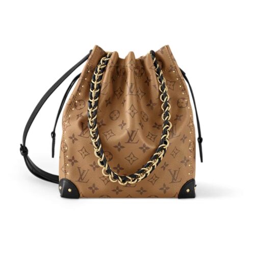 Louis Vuitton Noé Trunk PM Bag Monogram Reverse Brown 20Cm M13324